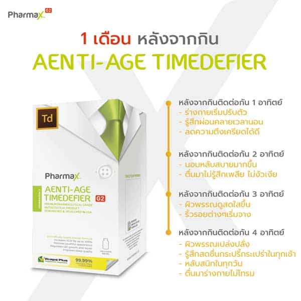Pharmax aenti age timedefier รีวิว